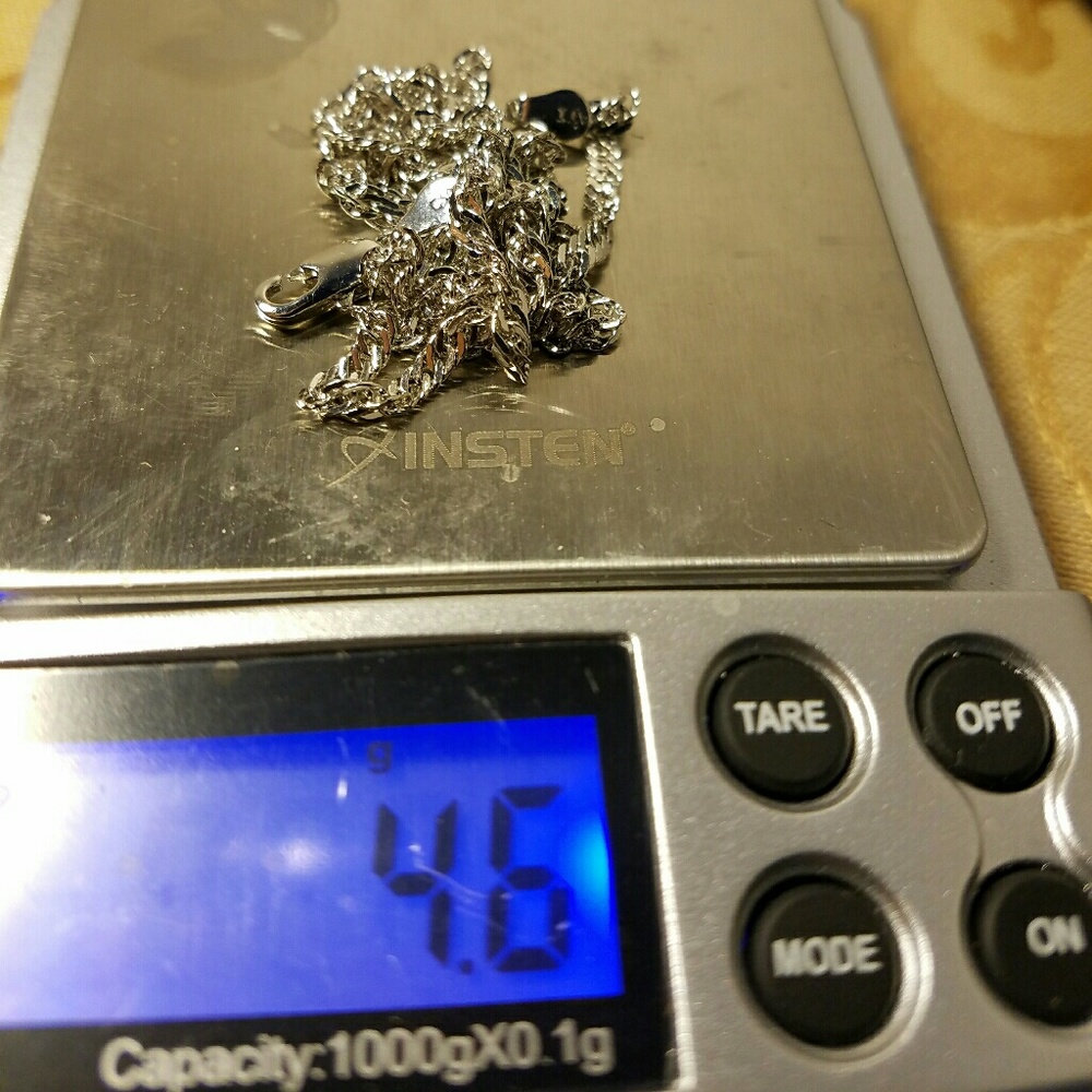 Necklace sterling silver - Picture 2 of 2